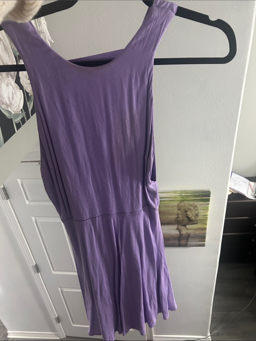 Lavender Sleeveless Women's Dress - Brand Unspecified